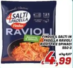Idromarket Findus 4 Salti in Padella Ravioli offerta