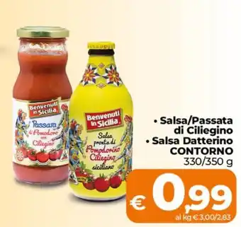 Benvenuti in Sicilia Salsa/Passata di Ciliegino