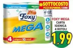 Iper Triscount Foxy carta igienica offerta