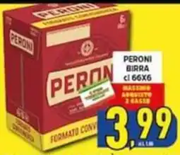 Iper Triscount Peroni birra offerta