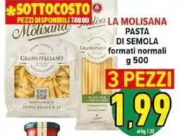 Iper Triscount Pasta di semola La Molisana offerta