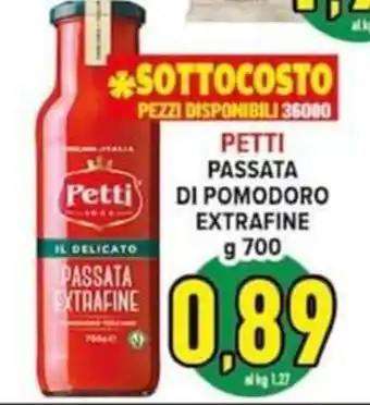Petti passata di pomodoro extrafine