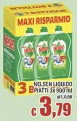 Top Supermercati Nelson liquido piatti offerta