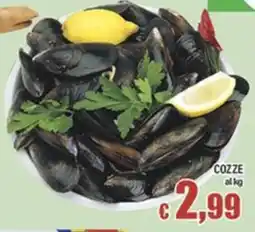 Top Supermercati Cozze offerta