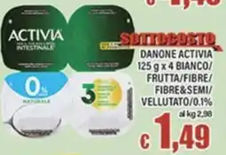 Top Supermercati Danone Activia offerta