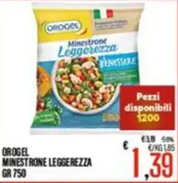 Supermercati EffePiù OrogeL Minestrone Leggerezza offerta