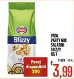 Supermercati EffePiù Pasta party mix salatini sfizzy offerta