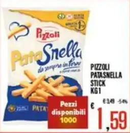 Supermercati EffePiù Pizzoli Patasnella stick offerta