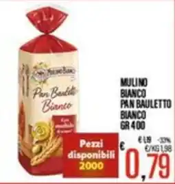 Supermercati EffePiù Pan Bauletto Bianco offerta