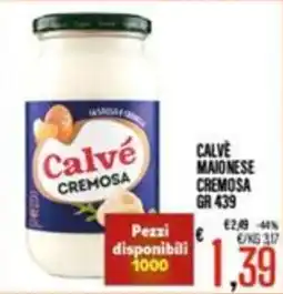 Supermercati EffePiù Calvé maionese cremosa offerta