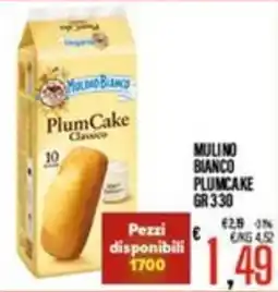Supermercati EffePiù Mulino Bianco PlumCake Classico offerta