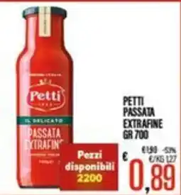 Supermercati EffePiù Petti passata extrafine offerta