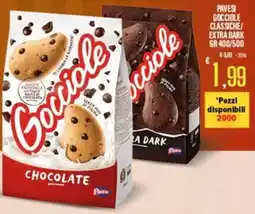 Supermercati EffePiù Gocciole Chocolate Pavési offerta
