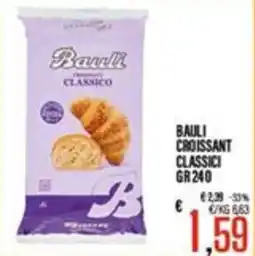 Supermercati EffePiù Bauli croissant classico offerta