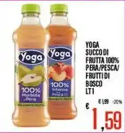 Supermercati EffePiù Yoga succo di frutta offerta
