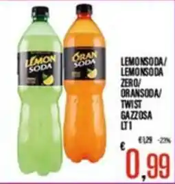 Supermercati EffePiù Lemon Sodasoda offerta
