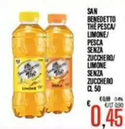 Supermercati EffePiù San Benedetto The Pesca Limone offerta
