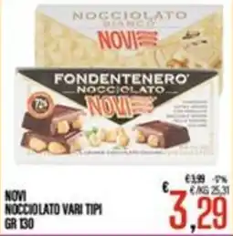 Supermercati EffePiù Novi nocciolato vari tipi offerta