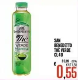 Supermercati EffePiù San Benedetto Thè Verde Matcha offerta