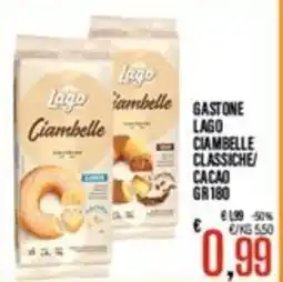 Supermercati EffePiù Gastone Lago Ciambelle Classiche offerta