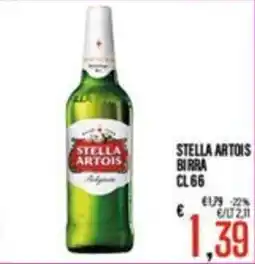 Supermercati EffePiù Stella Artois birra offerta