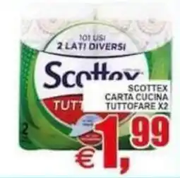 Pewex Scottex carta cucina tuttofare offerta