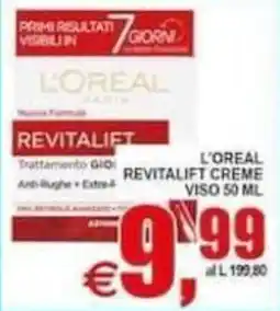 Pewex L'Oréal Revitalift Creme Viso offerta