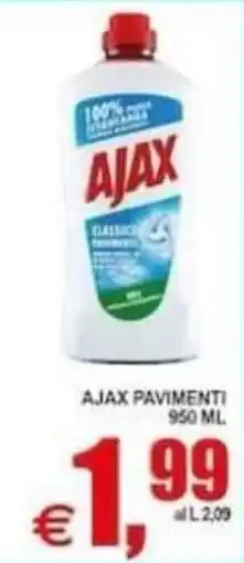 Pewex Ajax pavimenti offerta