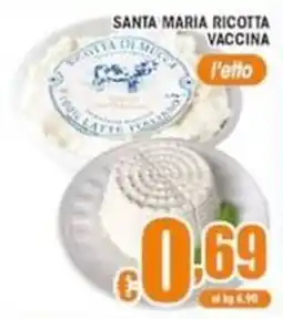 Sacoph Santa Maria Ricotta Vaccina offerta