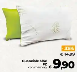 Ipercoop Radenza Guanciale aloe FZ con memory offerta