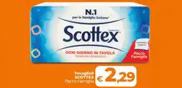 Ipercoop Radenza Tovaglioli Scottex offerta