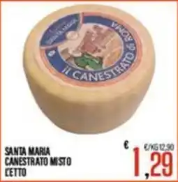 Supermercati EffePiù Santa Maria Canestrato misto offerta