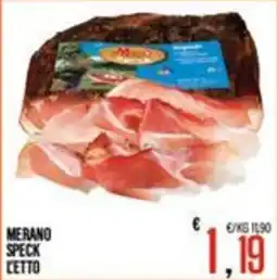 Supermercati EffePiù Merano Speck Cetto offerta