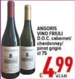 Iper Triscount Angoris vino friuli offerta