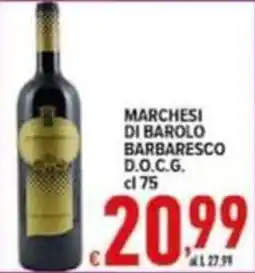 Iper Triscount Marchesi di Barolo Barbaresco D.O.C.G. offerta