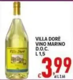 Iper Triscount Villa Dorè Vino Marino D.O.C. offerta