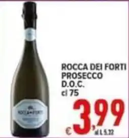 Iper Triscount Rocca dei Forti Prosecco D.O.C. offerta
