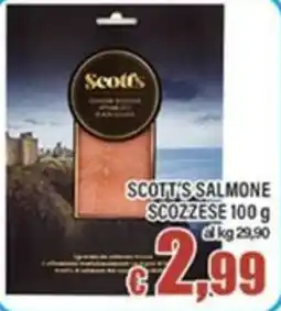 Top Supermercati Scott's salmone scozzese offerta