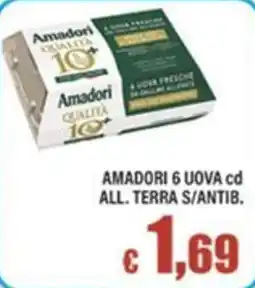 Top Supermercati Amadori uova offerta