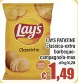 Top Supermercati Lay's Classiche offerta
