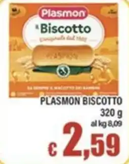 Top Supermercati Plasmon biscotto offerta