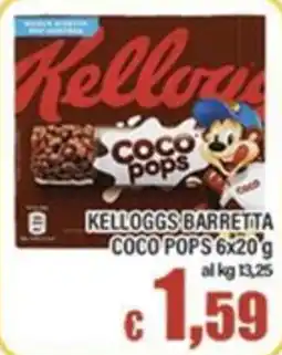 Top Supermercati Kellogg's barretta Coco Pops offerta