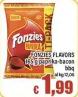 Top Supermercati Fonzies paprika offerta