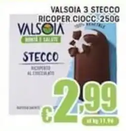 Sacoph ValsOia stecco ricoperto al cioccolato offerta
