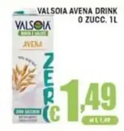 Sacoph Valsolia avena drink offerta