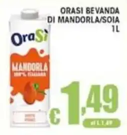 Sacoph OraSi bevanda di mandorla/soia offerta
