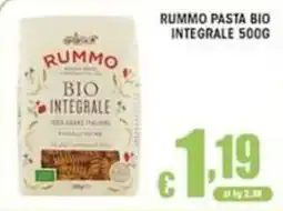 Sacoph Rummo pasta bio integrale offerta
