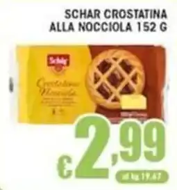 Sacoph Schar crostatina alla nocciola offerta