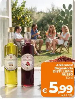 Ipercoop Radenza Alkermes/ Bagnatorta Distilleria Russo offerta
