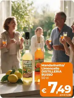 Ipercoop Radenza Mandarinetto/Limoncello Distilleria Russo offerta